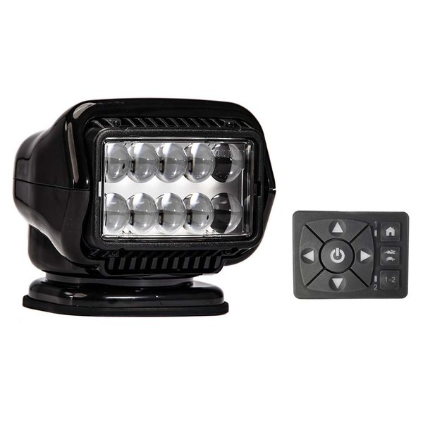 Golight Golight Stryker ST Series Permanent Mount Black 12V LED w/Hard Wired D 30214ST